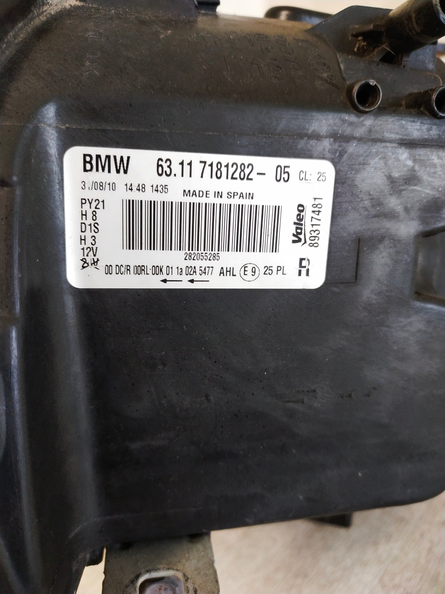 Phare Optique Droit BMW1 (E81)118 d [2006-2011](5 Portes)  Ref 63117181282 05